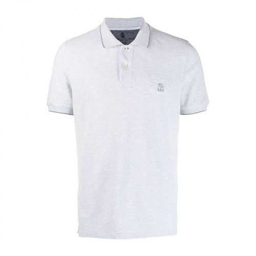 Brunello Cucinelli, T-shirt and Polo Szary, male, 1596.00PLN