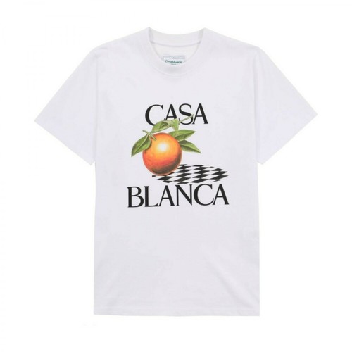 Casablanca, T-Shirt Biały, male, 802.38PLN