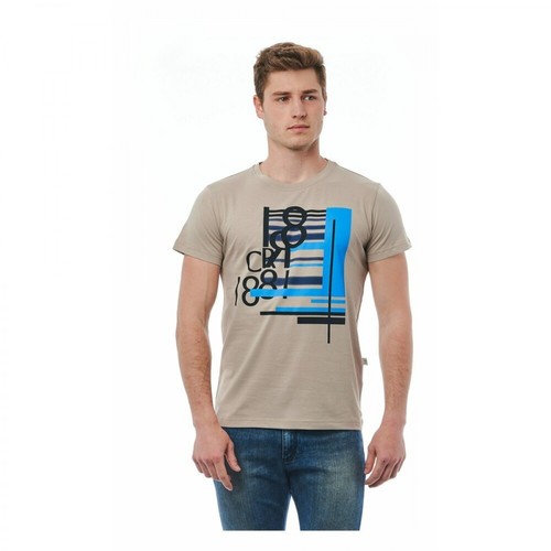 Cerruti 1881, T-shirt Beżowy, male, 263.60PLN