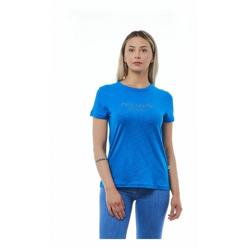 Cerruti 1881, T-Shirt Niebieski, female, 263.60PLN