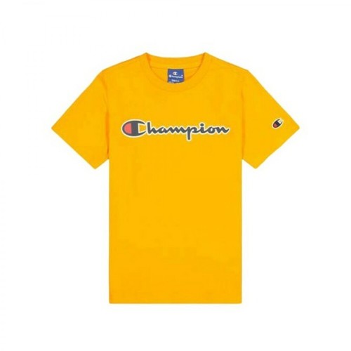 Champion, T-Shirt 305254 Ys022 Żółty, male, 125.35PLN