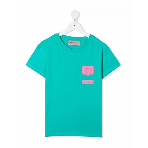 Chiara Ferragni Collection, T-shirt Niebieski, female, 402.00PLN