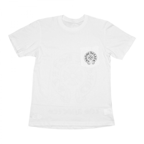Chrome Hearts, Horseshoe Los Angeles T-shirt Biały, male, 1539.00PLN