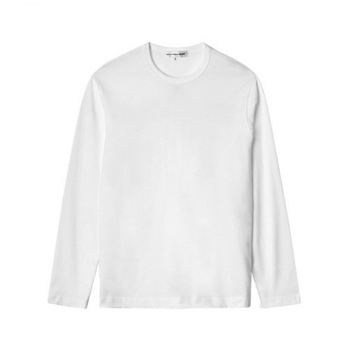 Comme des Garçons, Mens LS T-Shirt Biały, male, 342.00PLN