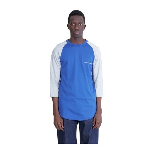 Comme des Garçons, S28120 LS T-Shirt Niebieski, male, 499.29PLN