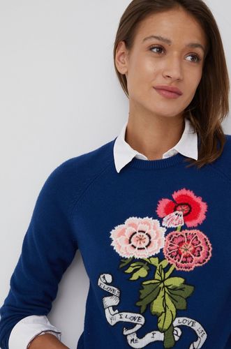 Desigual sweter z domieszką wełny 274.99PLN