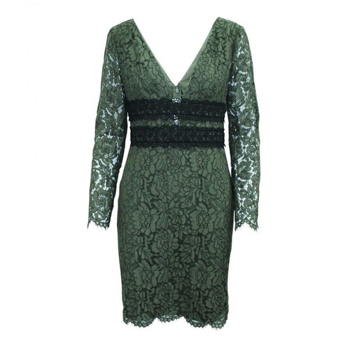Diane von Furstenberg Pre-owned, Koronkowa sukienka Zielony, female, 963.00PLN