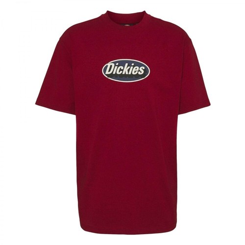 Dickies, T-shirt Czerwony, male, 235.00PLN