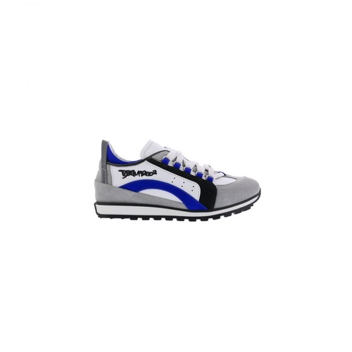 Dsquared2, 551 Runner Sole Sneakers Lace Szary, male, 700.59PLN