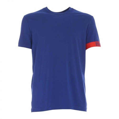 Dsquared2, T-shirt Niebieski, male, 374.00PLN