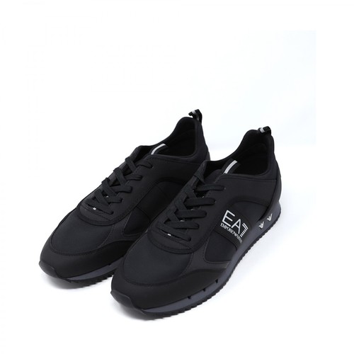 Emporio Armani EA7, Sneakers Czarny, male, 753.00PLN