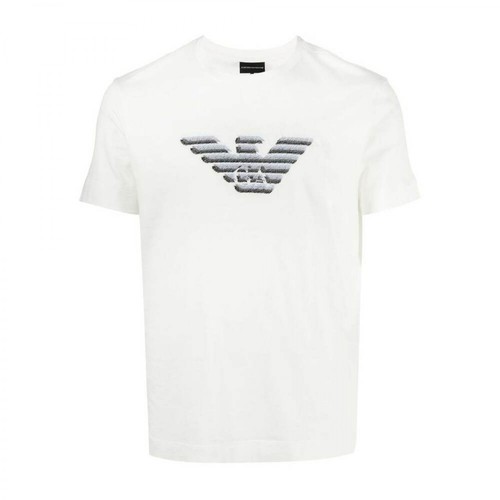 Emporio Armani, T-Shirt Biały, male, 379.00PLN