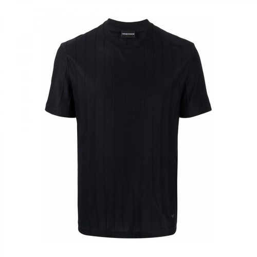 Emporio Armani, T-Shirt mm Niebieski, male, 635.80PLN