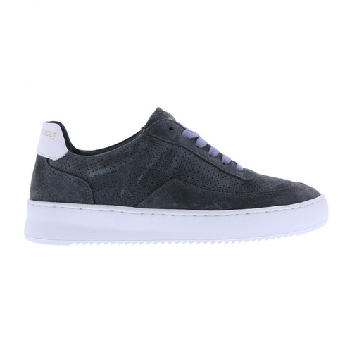 Filling Pieces, Mondo Perforated Sneakers Szary, female, 524.25PLN
