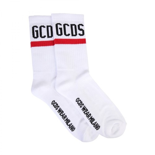 Gcds, Socks With Logo Biały, male, 137.00PLN