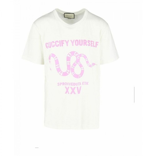 Gucci, Guccify Yourself T-Shirt Różowy, female, 1305.00PLN