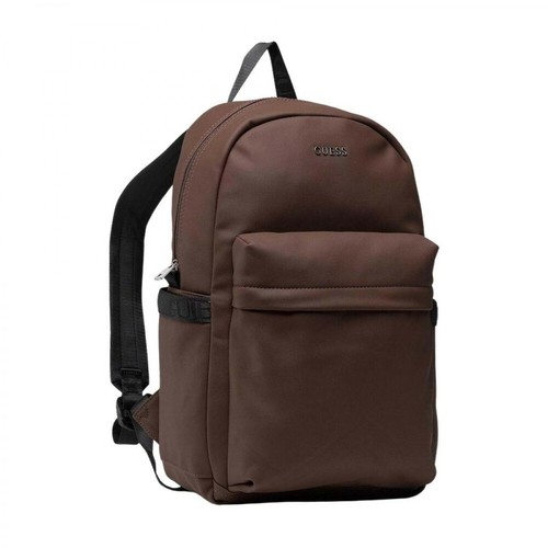 Guess, Backpack Brązowy, male, 570.00PLN