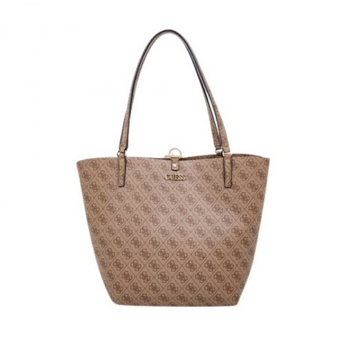 Guess, Shopper bag Beżowy, female, 616.00PLN