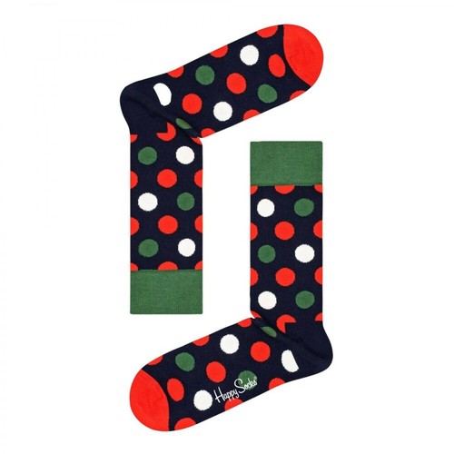 Happy Socks, Caja regalo Calcetines Big Dot Czarny, male, 206.07PLN