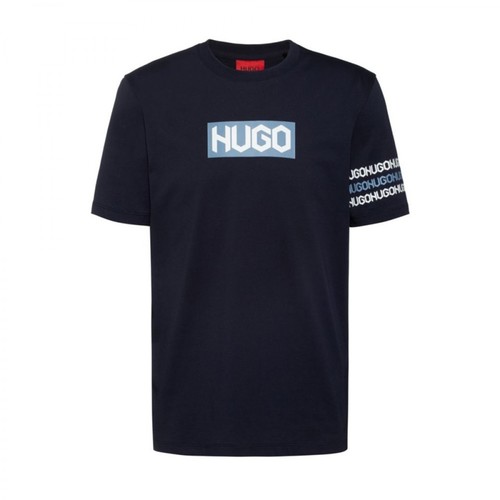 Hugo Boss, t-shirt Dake 10234684 01 Niebieski, male, 319.00PLN