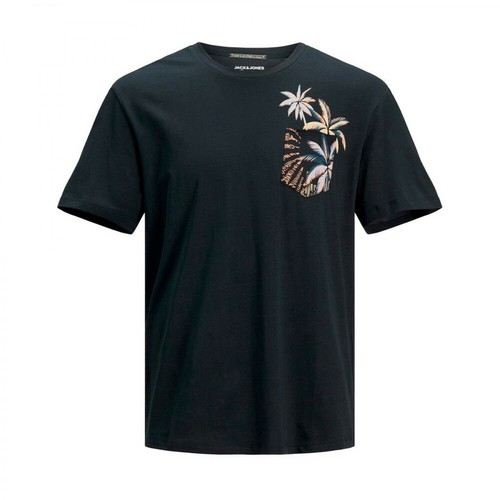 Jack & Jones, T-shirt Czarny, male, 95.00PLN