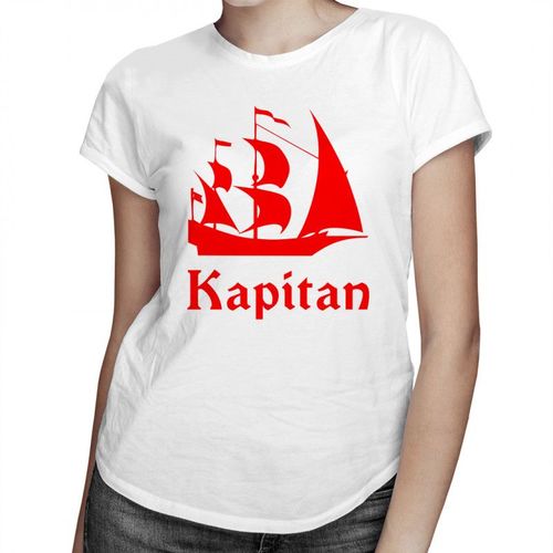 Kapitan - damska koszulka z nadrukiem 69.00PLN