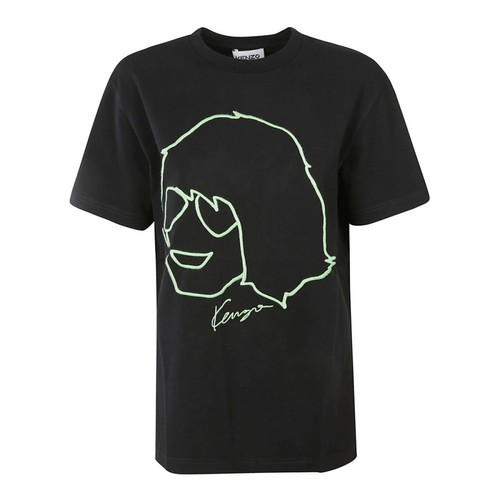 Kenzo, Tribute T-shirt Czarny, female, 493.00PLN