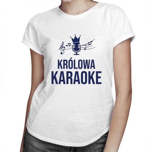 Królowa karaoke - damska koszulka z nadrukiem 69.00PLN