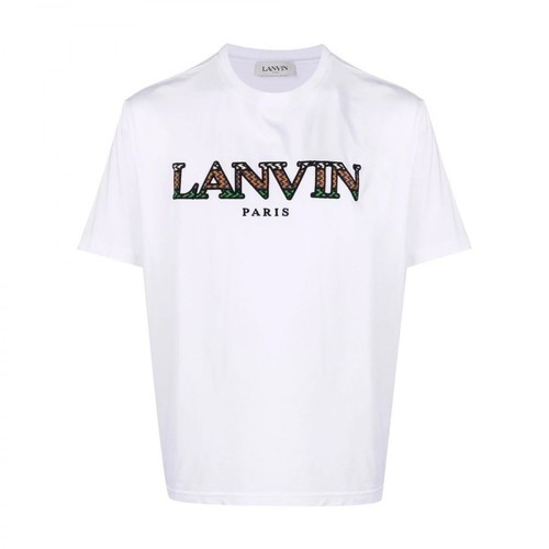 Lanvin, T-shirt Biały, male, 1938.00PLN