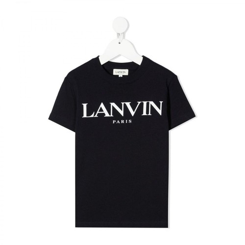 Lanvin, T-Shirt Niebieski, male, 449.60PLN