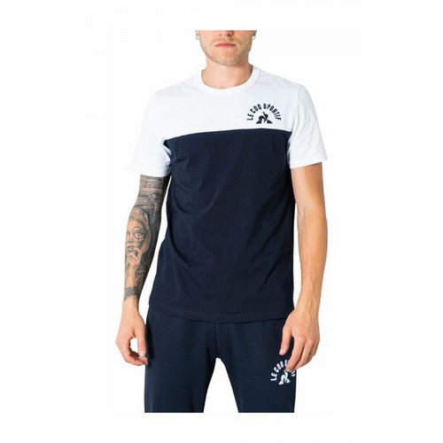 le coq sportif, T-Shirts Niebieski, male, 322.61PLN