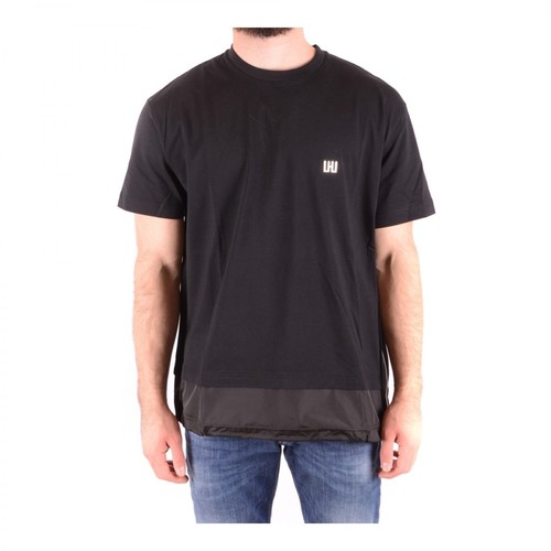 Les Hommes, T-Shirt Czarny, male, 428.00PLN