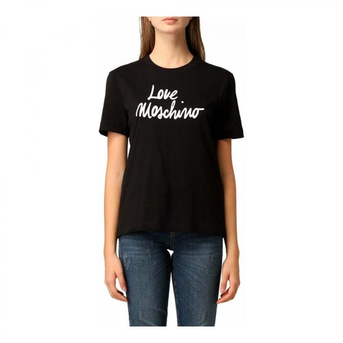 Love Moschino, T-Shirt Czarny, female, 507.52PLN