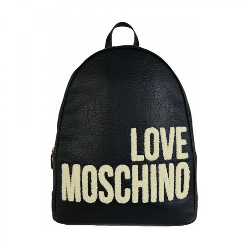 Love Moschino, Zaino Logo IN Lana Czarny, female, 623.00PLN