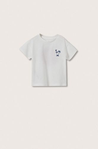 Mango Kids t-shirt bawełniany dziecięcy Coast 49.99PLN