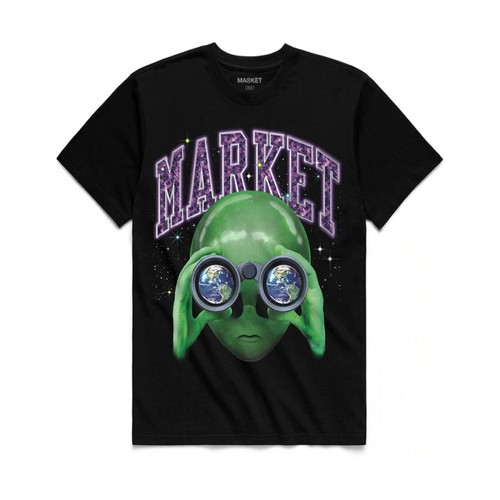 Market, T-shirt Czarny, male, 320.00PLN