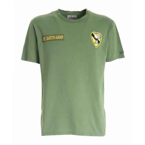 MC2 Saint Barth, T-shirt Zielony, male, 347.00PLN