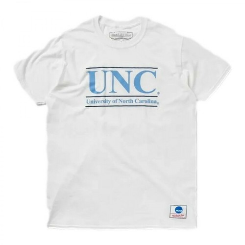 Mitchell & Ness, Camiseta Ncaa Stack T-Shirt Biały, male, 242.00PLN