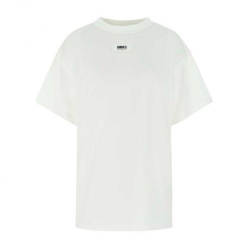 MM6 Maison Margiela, T-Shirt Biały, female, 513.00PLN