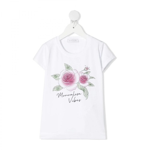 Monnalisa, T-shirt Biały, female, 270.00PLN