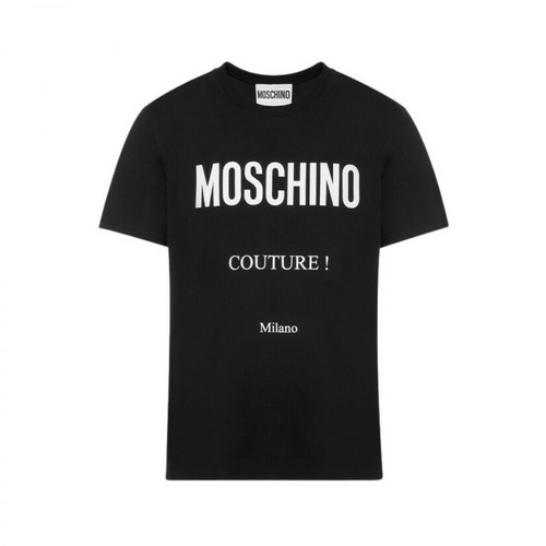 Moschino, T-Shirt Couture Czarny, male, 821.00PLN