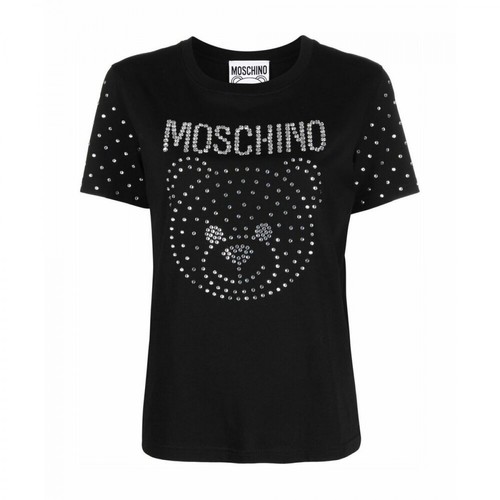 Moschino, T-Shirt Czarny, female, 1656.00PLN