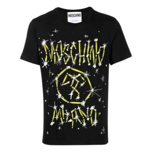 Moschino, T-shirt Czarny, male, 867.00PLN