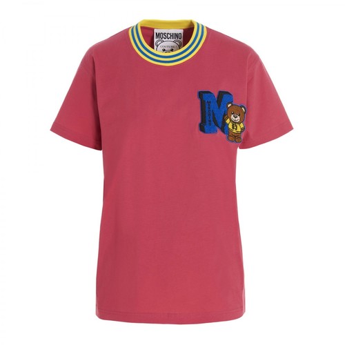 Moschino, T-shirt Różowy, female, 1072.00PLN