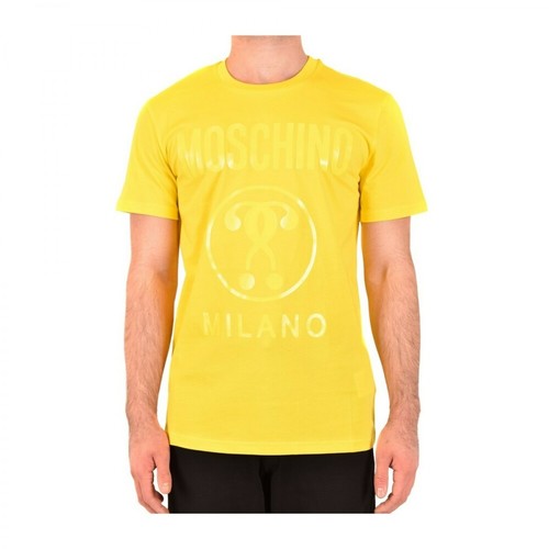 Moschino, T-shirts Żółty, male, 452.00PLN