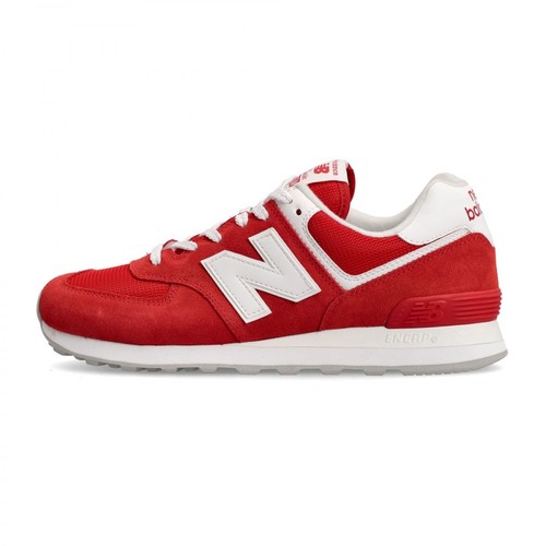 New Balance, Ml574Pi2 Sneakers Czerwony, male, 285.00PLN