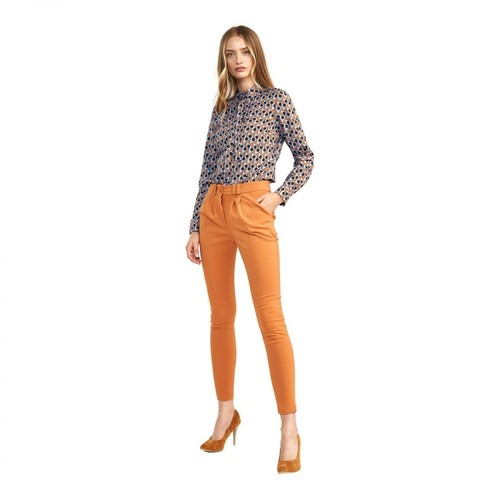 Nife, Klasyczne spodnie ze zwężanymi nogawkami Pomarańczowy, female, 159.00PLN
