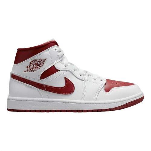 Nike, Jordan 1 Mid Reverse Sneakers Biały, male, 1391.00PLN