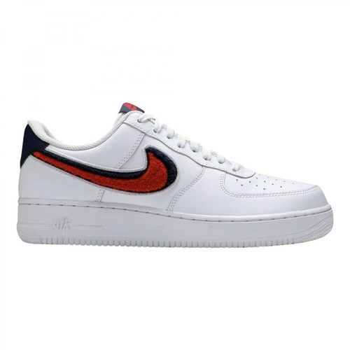 Nike, Sneakers Air Force 1 Low 3d Chenille Swoosh Biały, male, 2686.00PLN