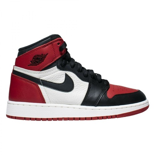 Nike, Sneakers Air Jordan 1 Retro High Bred Toe Czerwony, female, 4344.00PLN